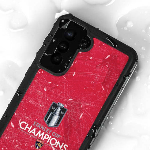NHL 2024 Stanley Cup Champions Panthers Galaxy S24 Waterproof Case